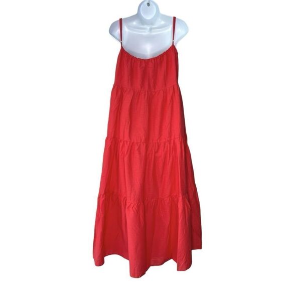 Charlie Holiday Anthropologie Women’s L Jenna Maxi Dress NEW - Picture 8 of 16